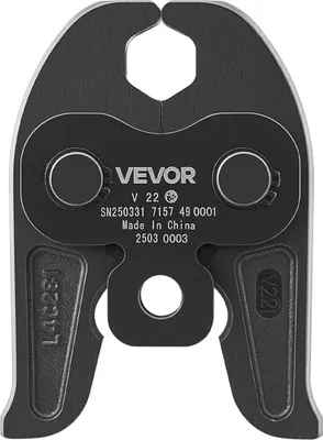 Image de Mâchoire de sertissage V22 Mâchoire de sertissage 22 mm adaptée aux tuyaux en acier inoxydable de type V