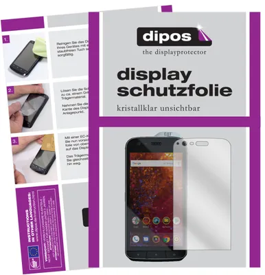 Produktbild von 6x Schutzfolie für Caterpillar CAT S61 klar Displayschutzfolie Display Schutz