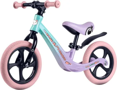 Obrázek produktu pro Ricokids 760504 Dětské odrážedlo FUNNU, růžovo-fialové