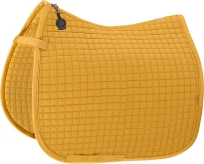 Produktbild von Eskadron Platinum Schabracke " Baumwolle " Form - Pony-Dressur Farbe - golden yellow