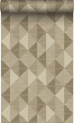 Produktbild von Origin Wallcoverings Tapete 3D Grasmuster Beige 50 x 900 cm