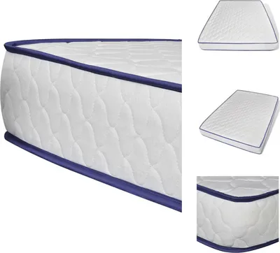 Image de Matelas à mémoire de forme Matelas en mousse froide 200 x 140 x 17 cm - Matelas