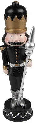 Produktbild von Clayre & Eef dekorative Figur, Spardose, 5x5x17 cm, schwarz