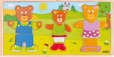 Image de Garde-robe "Habillez votre famille d'ours"