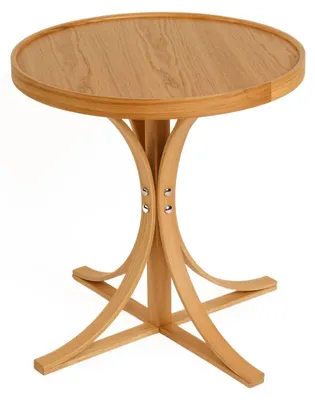 Produktbild von Skye Decor, Hochwertiger Beistelltisch (3er Set) - Saphir Eiche, 100% Eichenholz