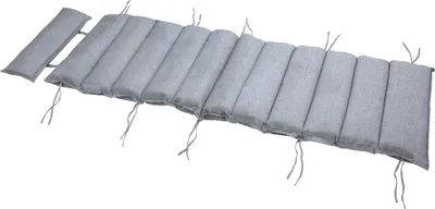 Produktbild von Podložka na lehátko šedý melír 177x58x7cm