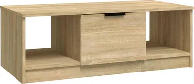Obrázek produktu pro vidaXL Konferenční stolek Sonoma Dub 102x50x36 cm Materiál dřeva