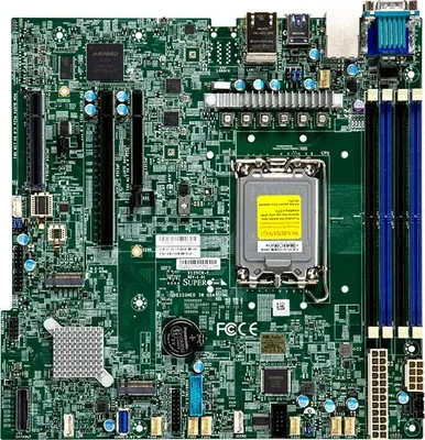 Produktbild von Supermicro X13SCH-F - Motherboard - ATX/MicroATX