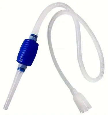 Immagine prodotto di Sifone per acquario con pompa manuale, pulizia fondo, rimozione detriti, tubo flessibile 170 cm