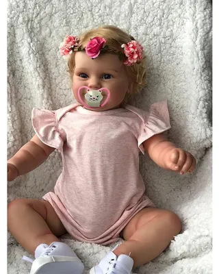 Obrázek produktu pro Realistická panenka pro děti – Reborn, 50 cm – dívka