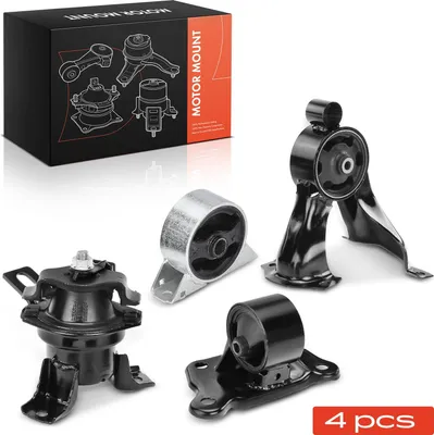 Produktbild von Frankberg 1x Getriebelagerlager+3x Motorlager Vorne und Hinten für Mitsubishi Outlander I 2.0L 2.4L