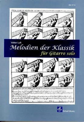 Produktbild von Melodien der Klassik für Gitarre solo