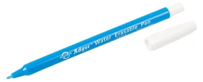 Produktbild von Wasserlöslicher Textilstift blau Bohin