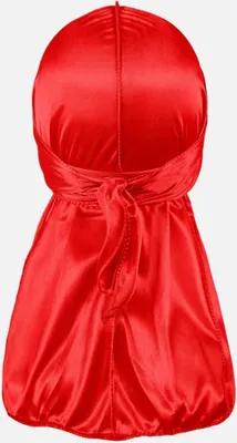 Produktbild von Roter Durag – Roter Schal – Haarschutz – Rot – Bandana – Einheitsgröße – CHPN