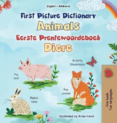 Produktbild von First Picture Dictionary - Animals (English Afrikaans Bilingual Children's Book)