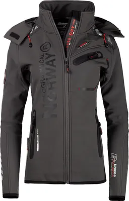 Produktbild von Geographical Norway Damen Regular Fit Allwetterjacke  reine lady Dark-Grey ASSORT L