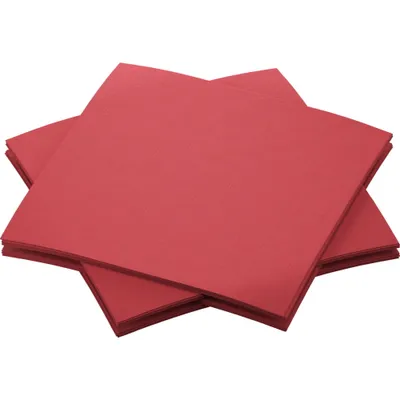 Immagine prodotto di Tovaglioli Duni Dunisoft bordeaux 20x20 cm, 180 pezzi