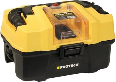 Obrázek produktu pro PROTECO aku vysavač 20V, 10l, HEPA filtr, příslušenství, bez baterie 51.10-VA-150