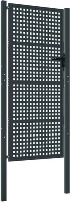 Immagine prodotto di Cancello da giardino antracite 105x225 cm in acciaio