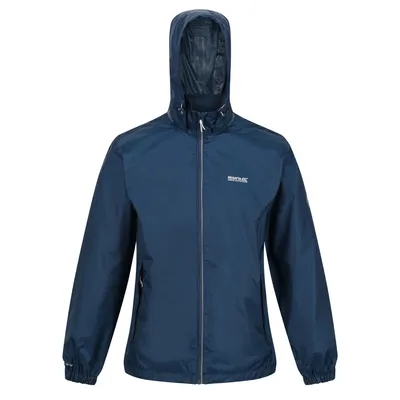 Image de Veste de pluie pour hommes Regatta Lyle IV, légère et imperméable, modèle RG3476 (taille S), couleur bleu jean foncé