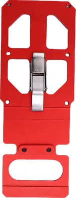 Image de Équerre pour rail de guidage TS55/TS75, angle précis à 90° pour guidage de scie circulaire
