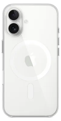 Obrázok produktu pre Apple MA6A4ZM/A, Ochranný obal, Apple, iPhone 16, 15,5 cm (6.1"), Priehľadná