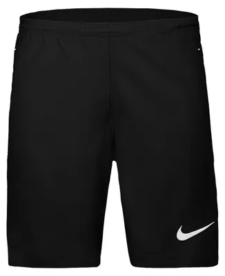 Image de Shorts de football Nike Dri-FIT Laser Vi pour enfants, noir/blanc, modèle HV8249-010, taille L (12-13 ans)