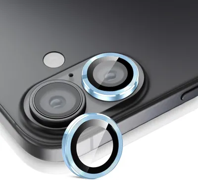 Produktbild von Kamera Linsenschutz Glas Set für Apple iPhone 17 Schutzglas Camera Linse Panzerfolie 9H Sierra Blau