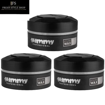 Produktbild von 3x FONEX Gummy Styling Wax Casual Look 150 ML
