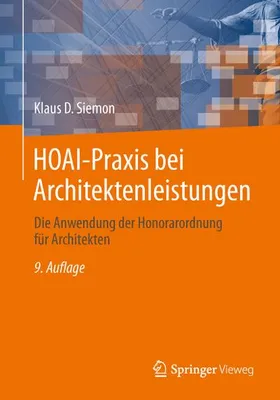 Produktbild von HOAI-Praxis bei Architektenleistungen