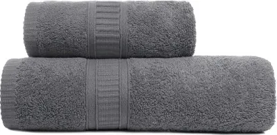 Zdjęcie produktu dla Ręcznik kąpielowy, gruby, 500 GSM Charlie 50x90 ciemnoszary
