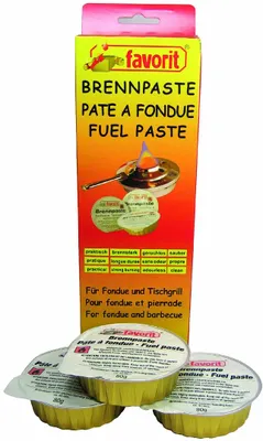Produktbild von Favorit Sicherheitsbrennpaste 3x80g 1811