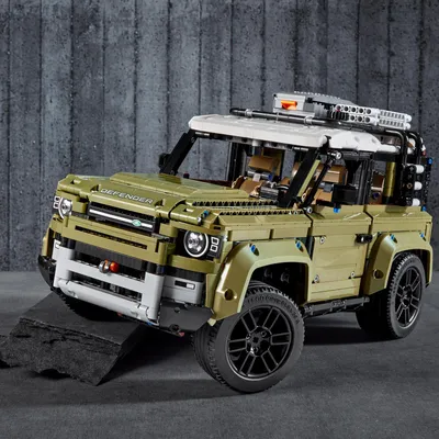 Produktbild von LEGO 42110 Technic Land Rover Defender, Modellauto, 4x4 Geländewagen für Kinder ab 11 Jahre und Erwachsene, Sammlerstück
