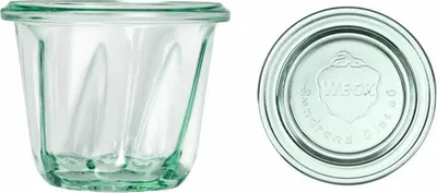 Produktbild von WECK BÄCKEREI Glas mit Deckel 80 ml (12 Stück)