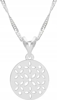 Image de Collier en argent Fleur Plante avec fleur Fleur ARGENT 925