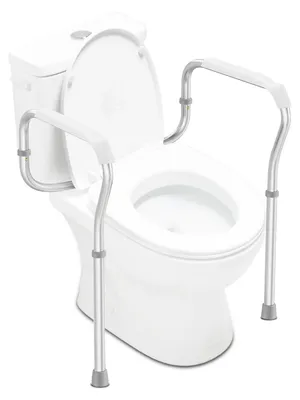 Image de Support réglable pour toilettes, facilitant le lever