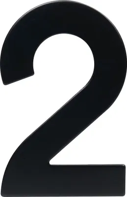 Obrázek produktu pro Nerezové číslo 2 v plochém „2D“ provedení RN.95L.2.CE