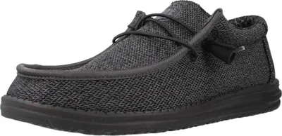 Produktbild von HEYDUDE Wally Sox Herren Halbschuhe Total Black Größe 42