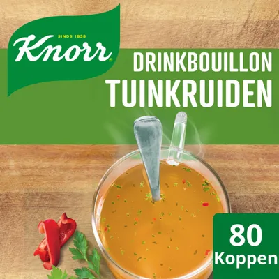 Produktbild von Knorr Trinkbrühe Gartenkräuter 80 Beutel