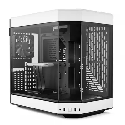 Obrázok produktu pre HYTE Y60 White dvojkomorová ATX midi tower skriňa biela/čierna, bočné okno