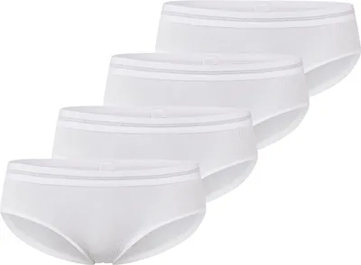 Produktbild von Schiesser 4er Pack Teens Girls Long Life Baumwolle Panty Glänzender Look durch Lurex-Fäden im Bund, Bleibt auch nach vielen Wäschen in Top-Zustand, Bequem und elastisch in Doppelripp-Qualität