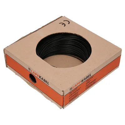 Produktbild von Lapp Kabel PVC Leitung H05V-K 1 x 0,75mm² 100m Schwarz
