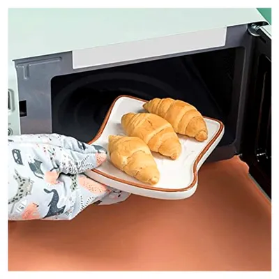 Produktbild von 1 Paar Ofenhandschuhe, Hitzebeständige Cartoon Topfhandschuhe für Kochen und Backen