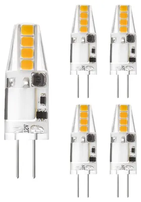 Productafbeelding van Kobi LED Insteeklamp G4 Helder - 1.5W 170lm 3000K - Warmwit - Vervangt 18W - 12V - 5 stuks