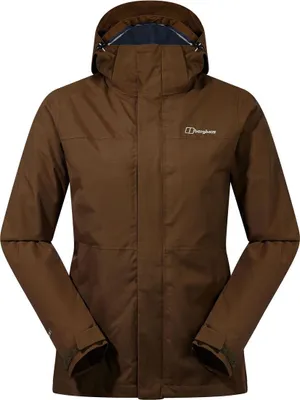 Wasserdichte Hillwalker 2.0 Gemini Jacke von Berghaus in Braun; Hardshelljacke für Damen mit Kapuze.