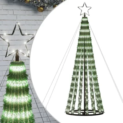 Zdjęcie produktu dla Choinka LED 275 LED Zimna biel 180 cm