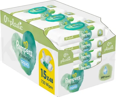 Produktbild von Pampers® Feuchttücher aqua Harmonie™, 720 St.