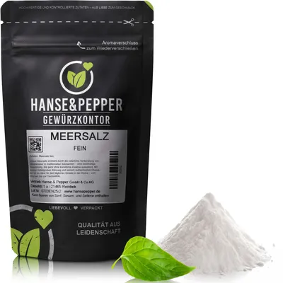 Produktbild von 1kg Meersalz - fein