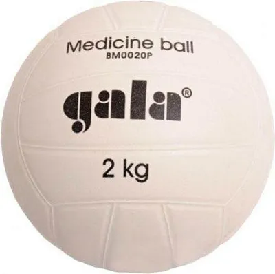 Zdjęcie produktu dla Piłka lekarska plastikowa 2 kg GALA biała