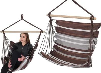 Zdjęcie produktu dla Brazylijski fotel wiszący hamak 100x100cm